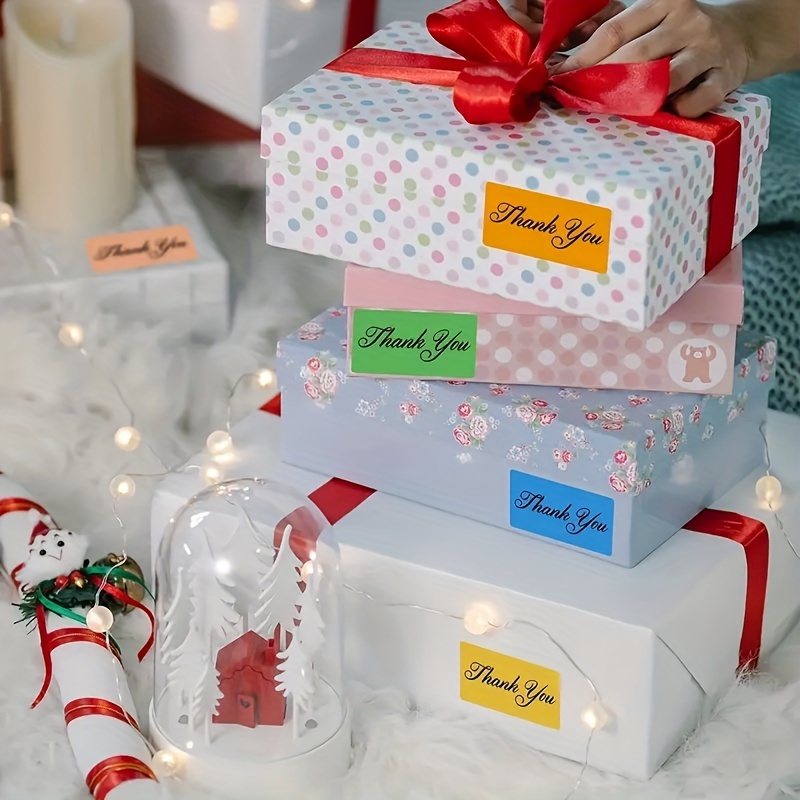 Thermal Stickers Labels Roll Barcodes Inventory Christmas Stickers