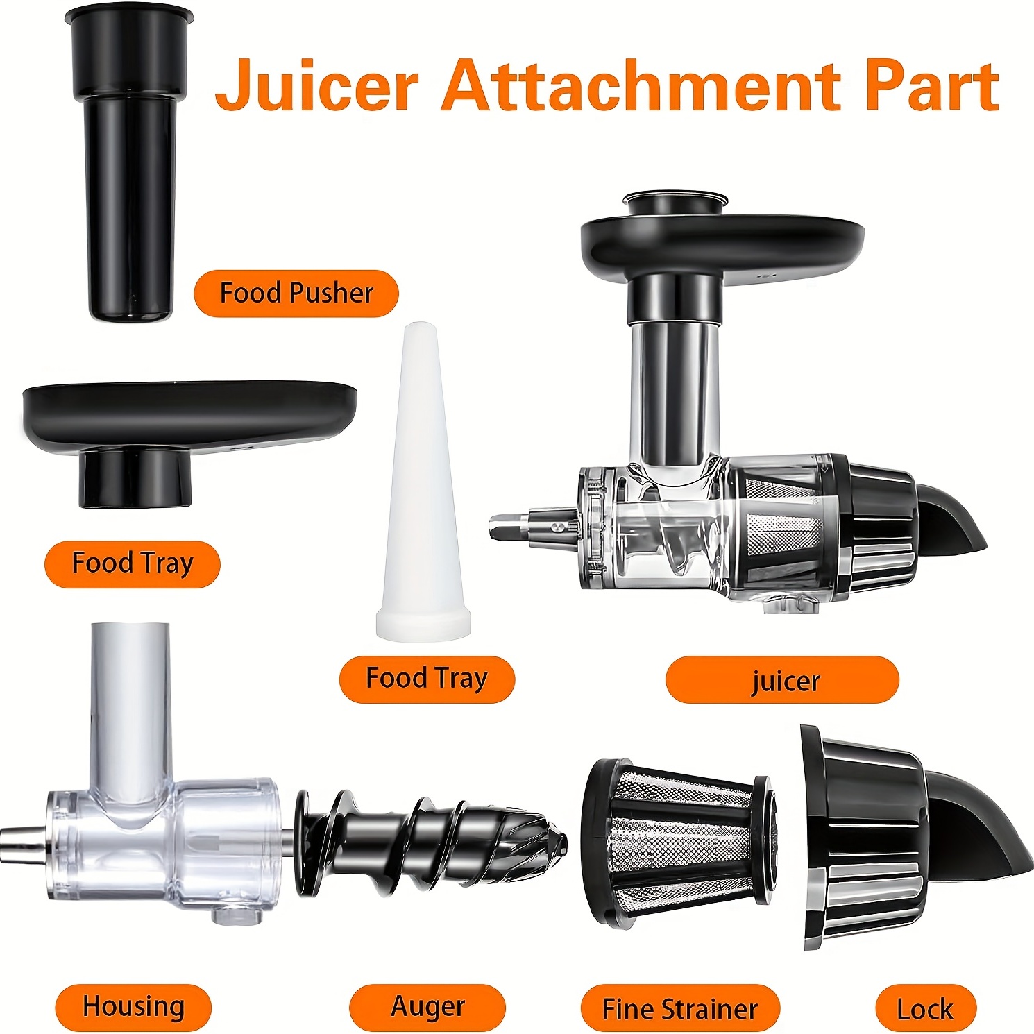 Kitchen Aid Juicer Attachment, 1pc Accesorio De Exprimidor Para