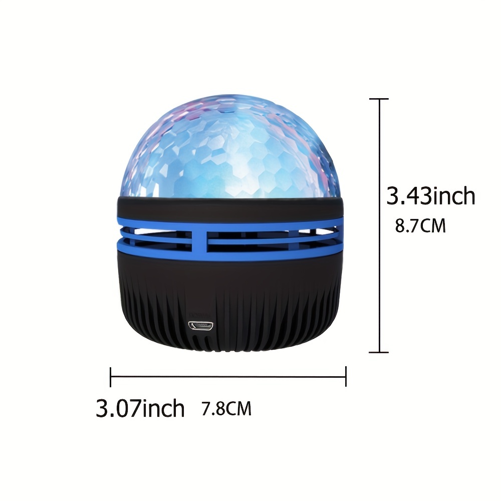 Veilleuse DC 5V / 1A USB Bühnenlicht Magic Ball Disco RGB LED