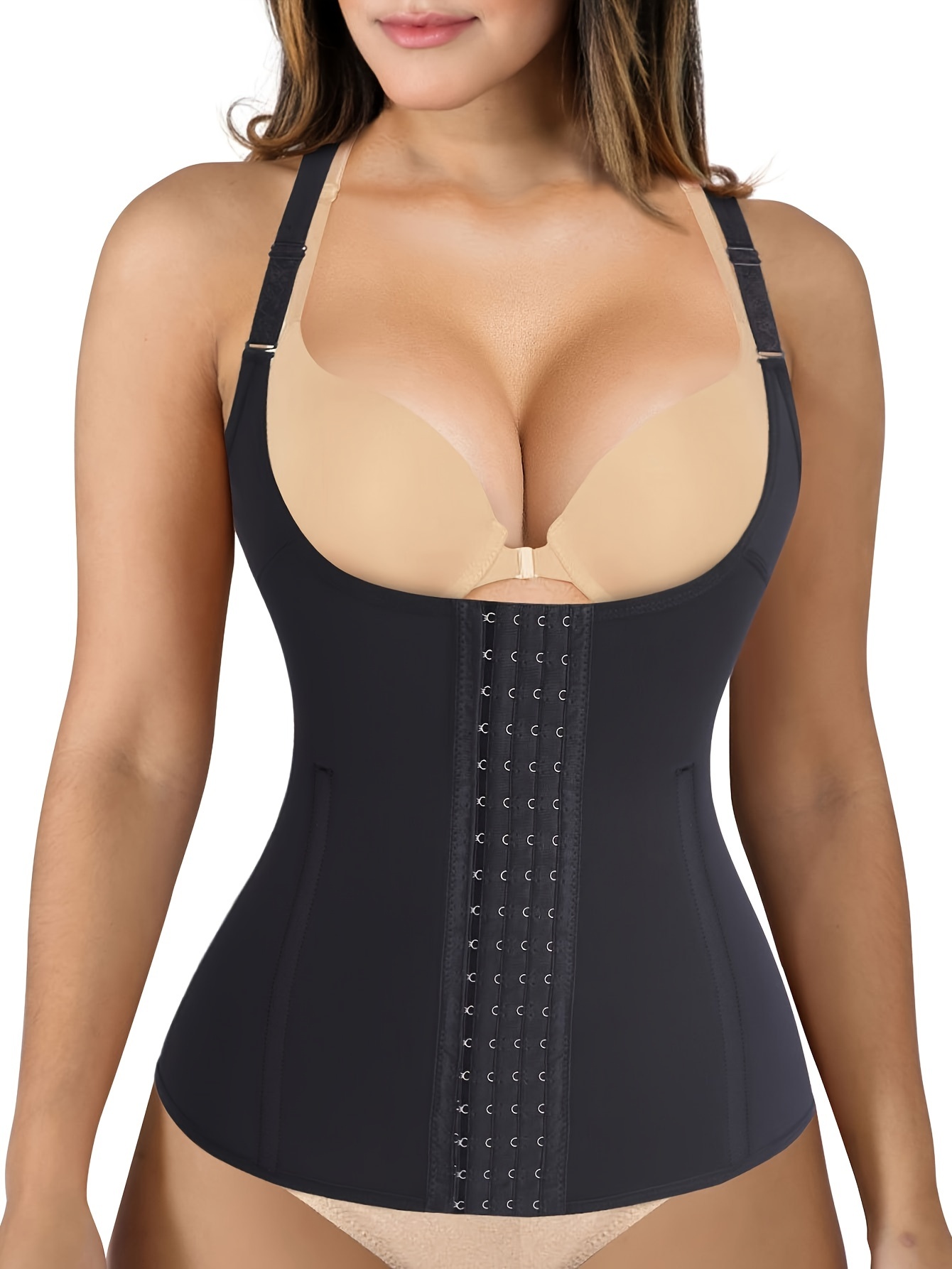 SCARBORO Waist Trainer Corset, Tummy Control Open Bust Shaping Tank Tops,  For Weight Loss Workout, Women's Underwear & Shapewear