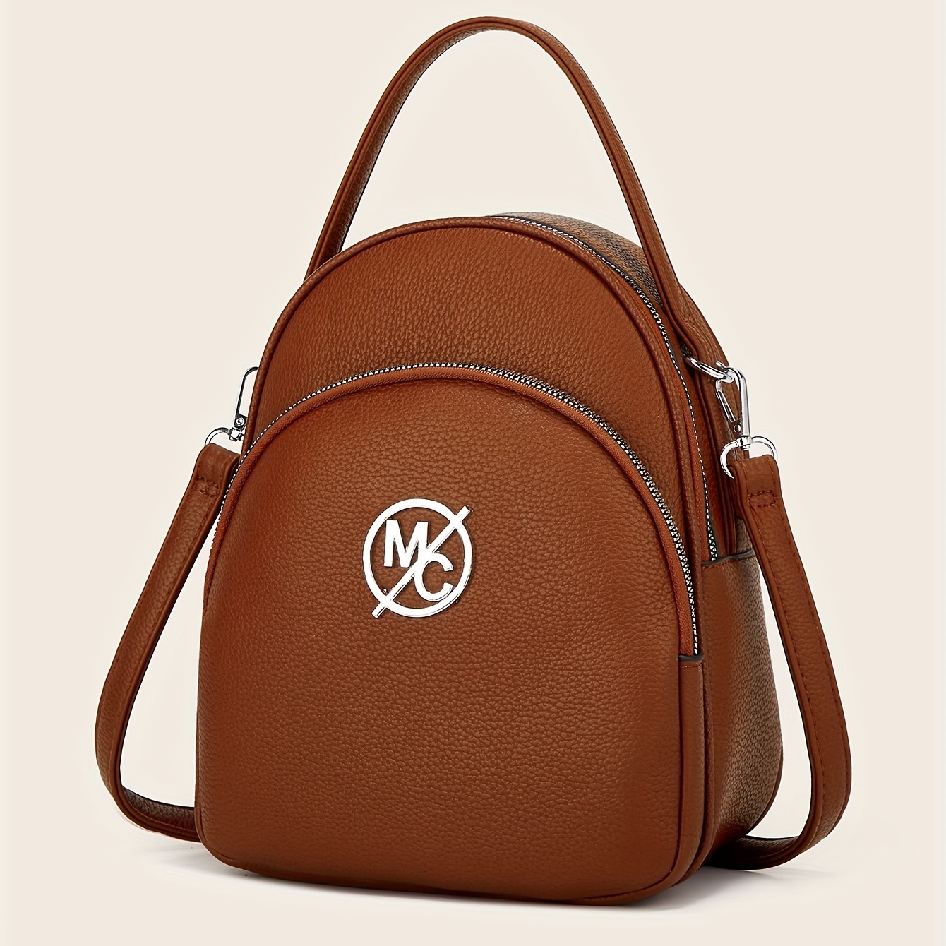 Vintage Convertible Backpack Purse Mini Shoulder Bag Women's Handbag