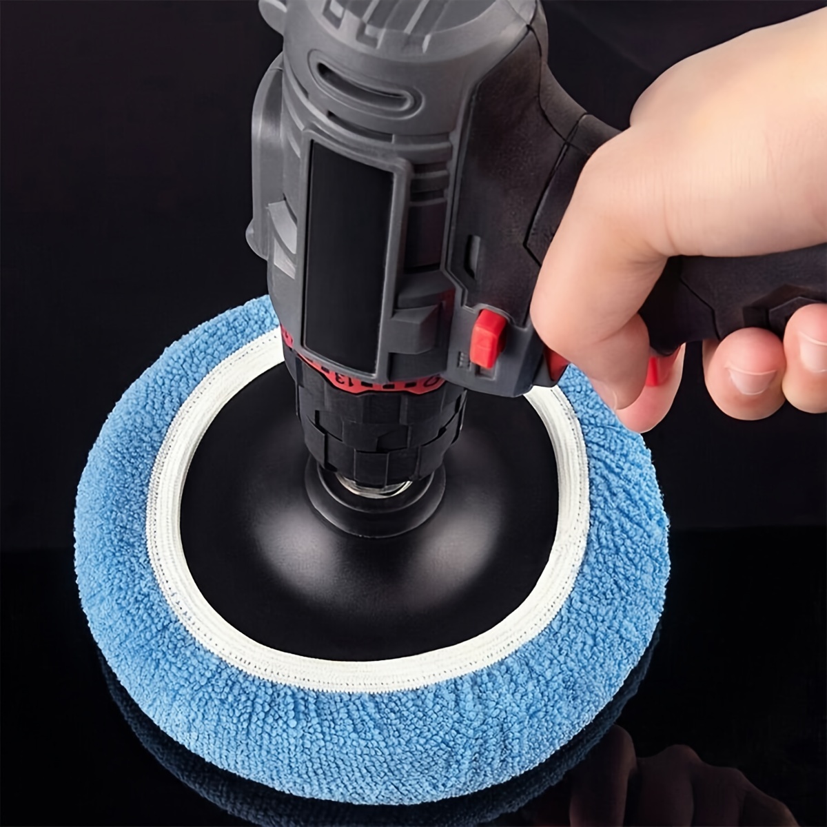 Car Polisher Pad Bonnet Soft Microfiber Car Polisher Pad - Temu