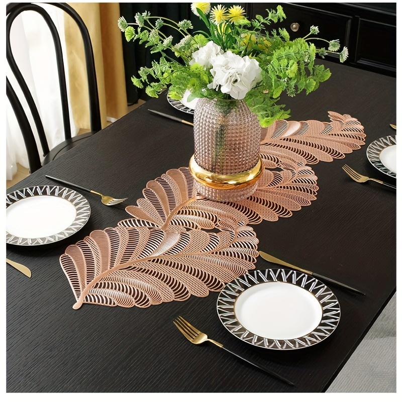 Tapetes para mesa de cocina manteles individuales para mesa sala moderno  Set 6
