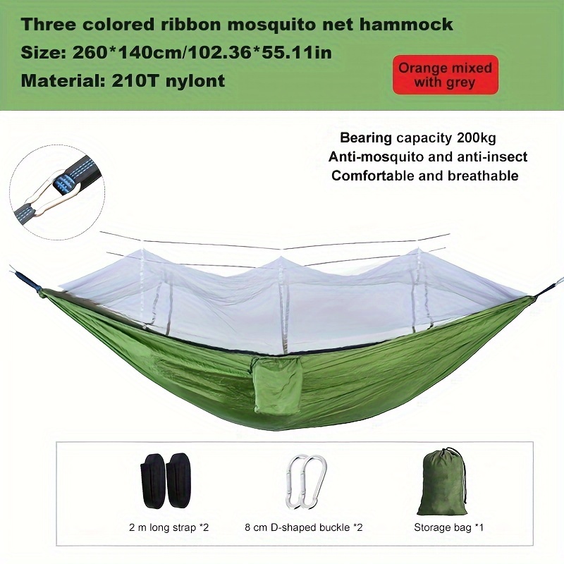 Outdoor Hammock With Mosquito Net for Camping Travel
