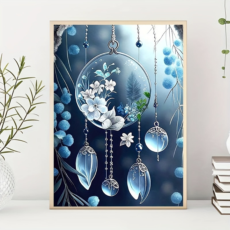 

1pc 30*40cm/11.8*15.7in, 5d Full Diamond Round Diamond With Full Tool, Oil Painting Cloth, Landscape, Bedroom Living Room Decorative Diamond Painting Kit, Mosaic Decorative Craft Wall Art