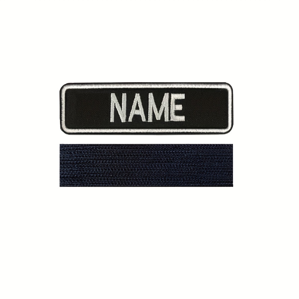 5*1.5 Inch Of The Custom Personalized Embroidered Name Patches Hook Fastener,uniform,work Shirt,hat Morale Name Patch
