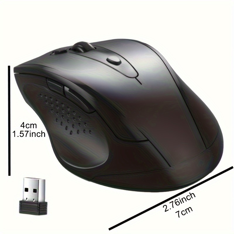 Souris Sans Fil 2,4 GHz, Pour Ordinateur De Jeu, Avec Récepteur USB,  Accessoires Pour Ordinateur Portable, Windows Win 7/2000/XP/Vista. - Temu  France