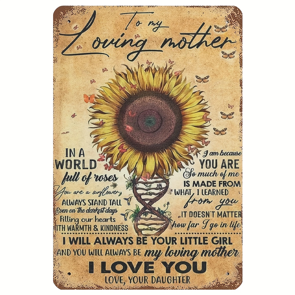Vintage Metal Tin Logo Mom Dad Grateful Father Mother Poster - Temu ...