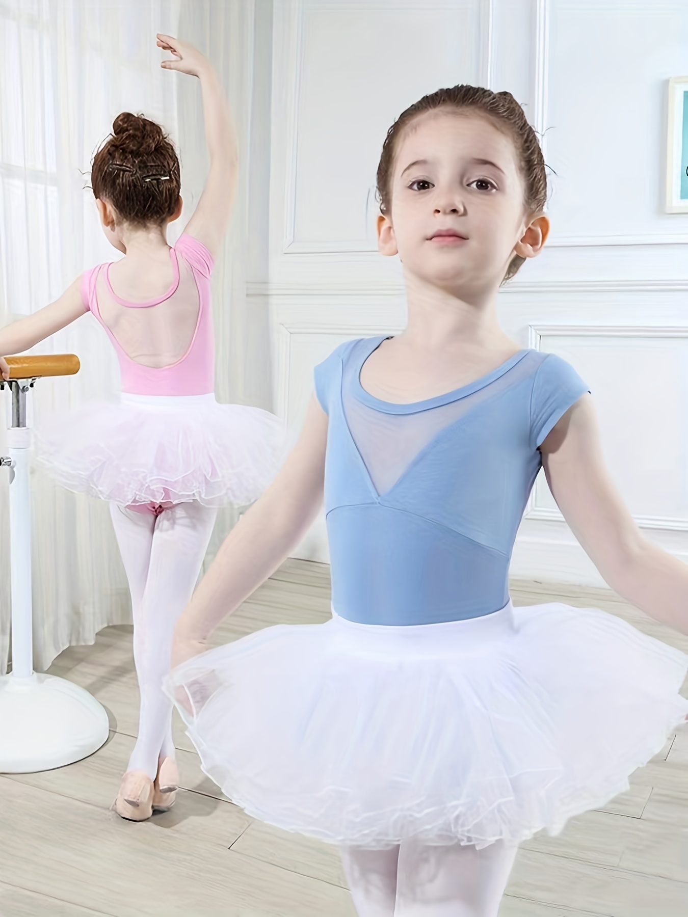 Tutú para Ballet y Danza - Falda de Tul para Niña y Mujer Color Azul III