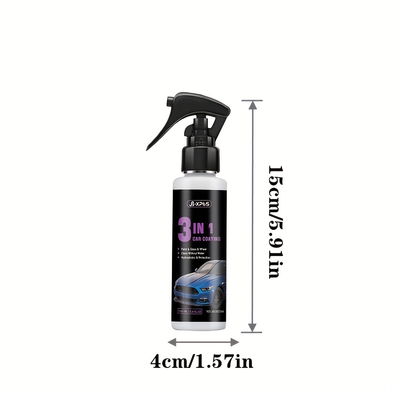 3-in-1-Hochschutz-Schnellbeschichtung Keramik beschichtung hydrophobes Auto-Nano-Reinigungs  beschichtung spray - AliExpress