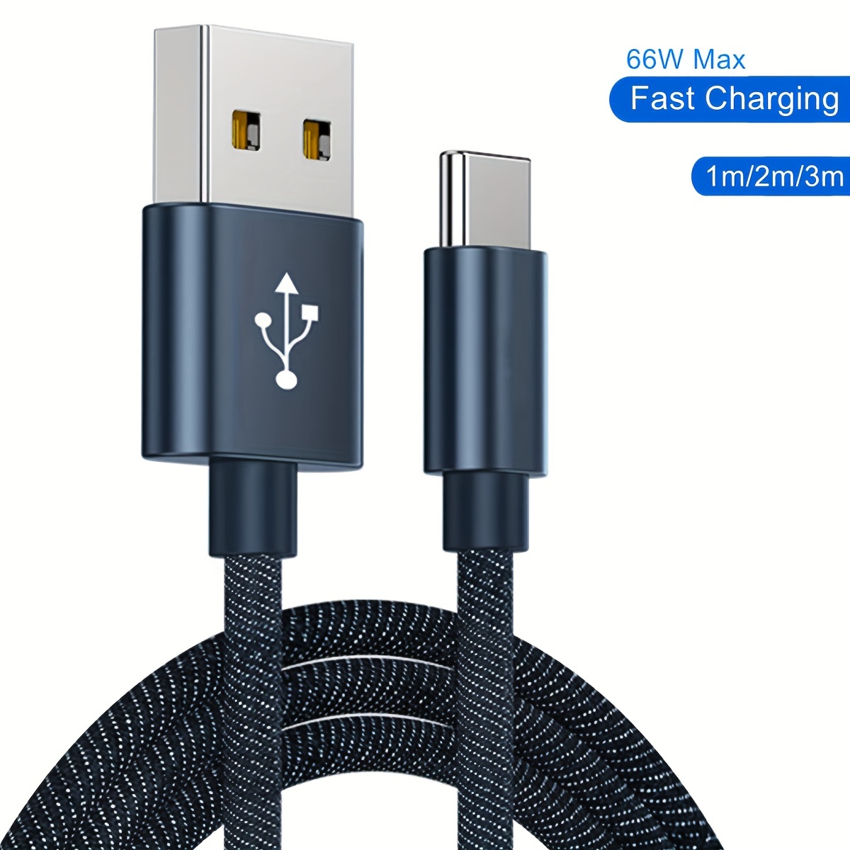 

Usb Type C Cable Fast Charging Data Cable For Vivo Oppo Redmi And More Usb C Smartphones Charger Cable