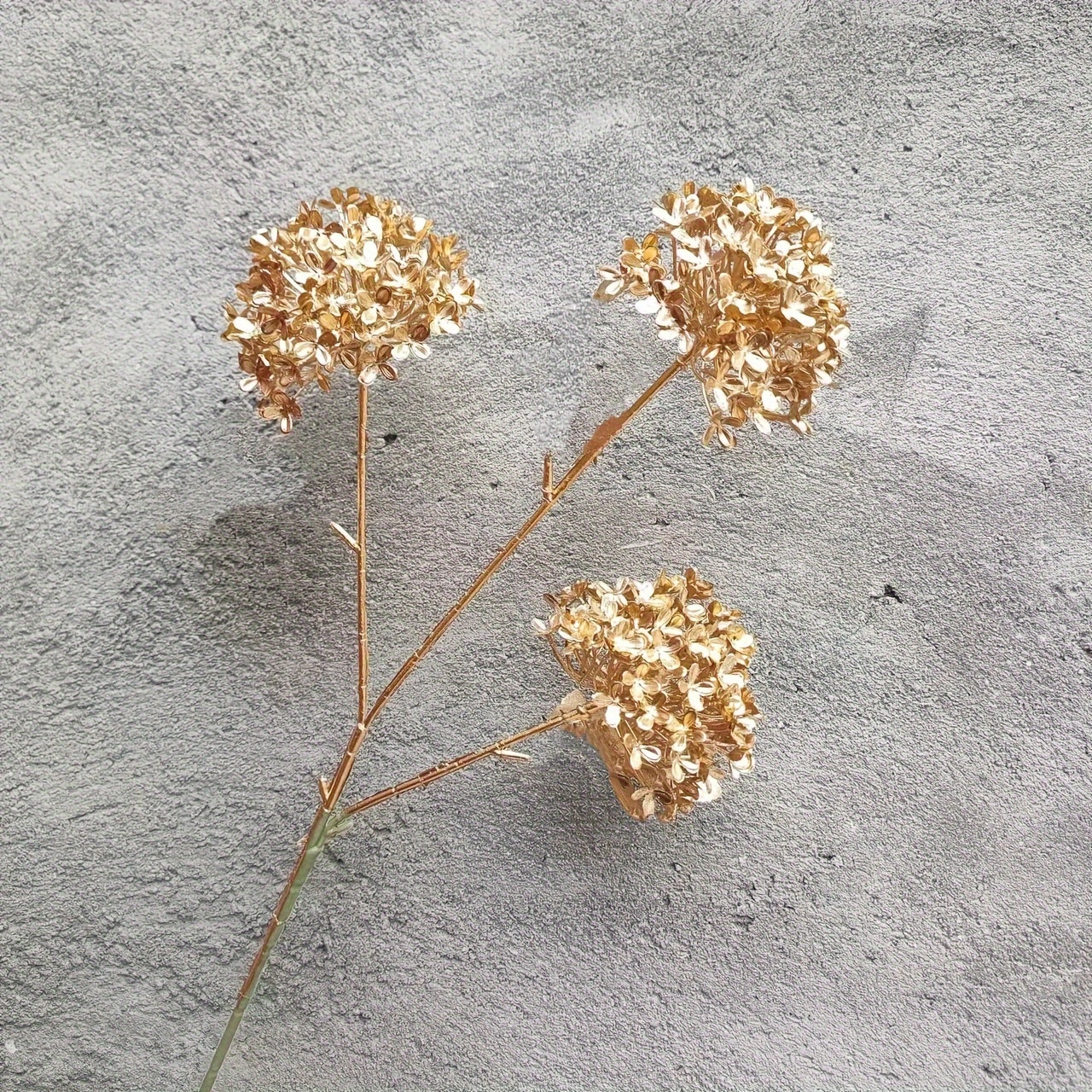 Golden Artificial Plant Hydrangea Golden Ginkgo Eucalyptus - Temu