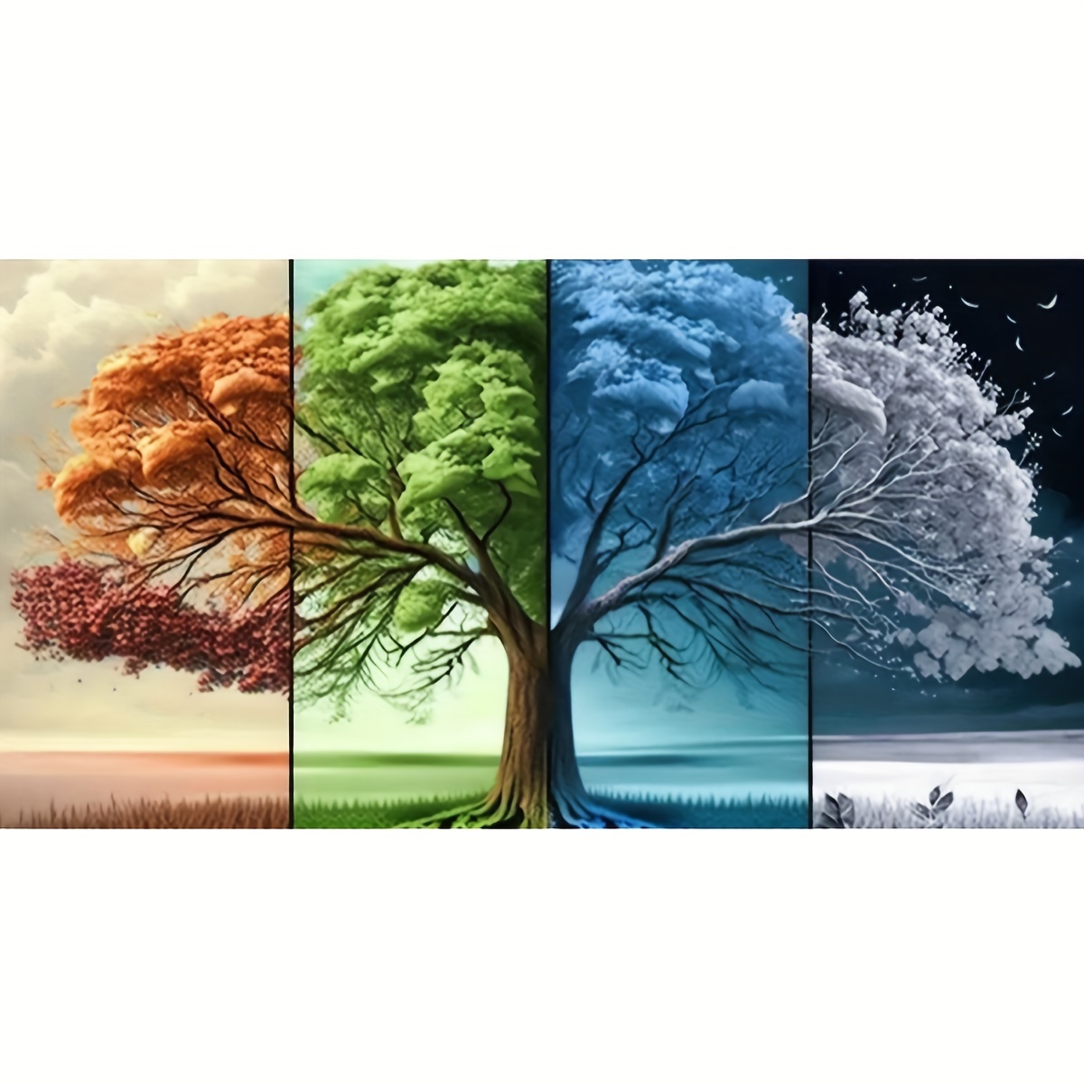 Seasons Tree Of Life - 5D Diamond Painting 