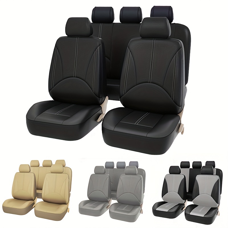 Universal 5-Seats SUV Car Seat Cover Full Set Front Rear Cushion