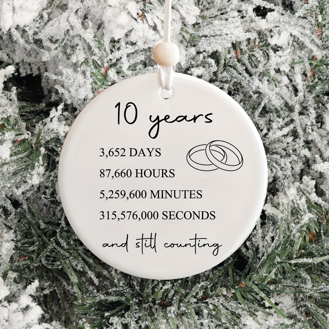 10th Anniversary Gifts for Wife, 10 Year Wedding Anniversary Gift for  Husband