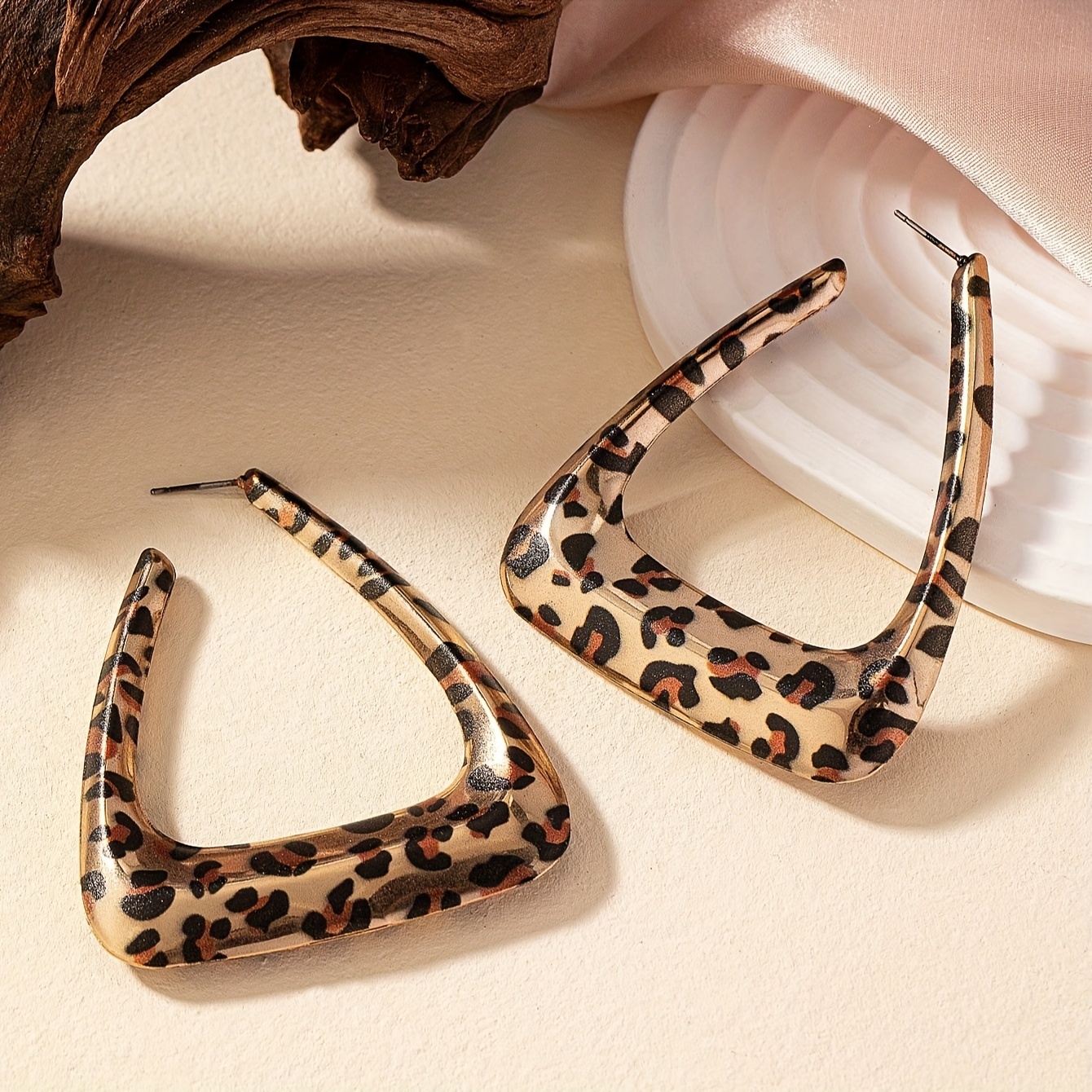 Tassel Earrings Cheetah Incognita Paparazzi Paparazzi Cheetah