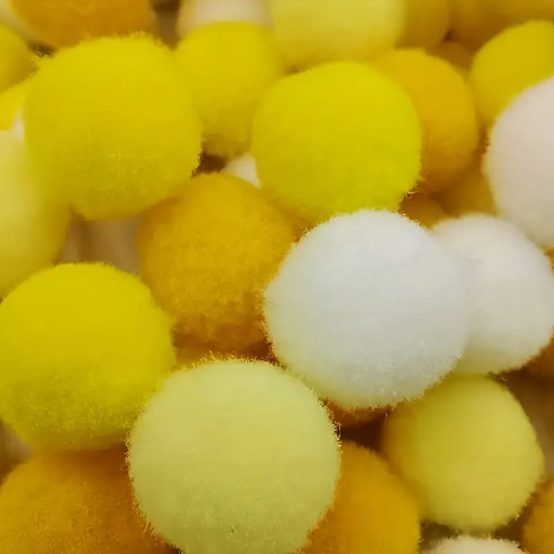 Mini Fluffy Soft Pom Poms Pompoms Ball Handmade Wedding - Temu