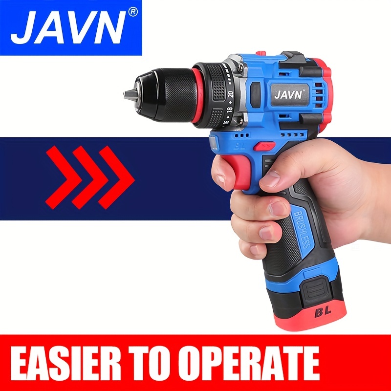 Javn 12v Cordless Drill Electric Screwdriver Mini Wireless - Temu