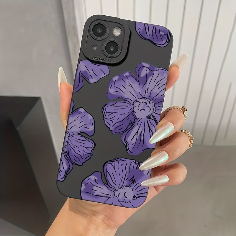 Funda para móvil - Funda con estampado de flores Flower Case