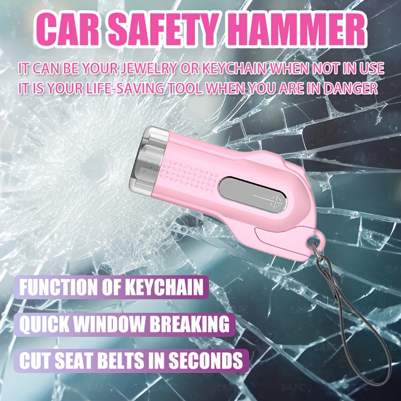 Notfall-Auto-Sicherheitshammer Auto-Fensterbrecher  Notfall-Sicherheitsgurtschneider für Auto-Rettungswerkzeug