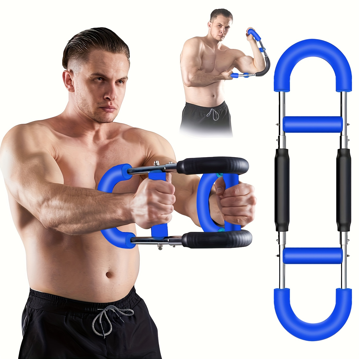 Arm Muscle Hand Grip Machine For Home Forarm Strength Training Wrist Finger  Adjustable Weight Exercise Fitness Heavy Duty Handle