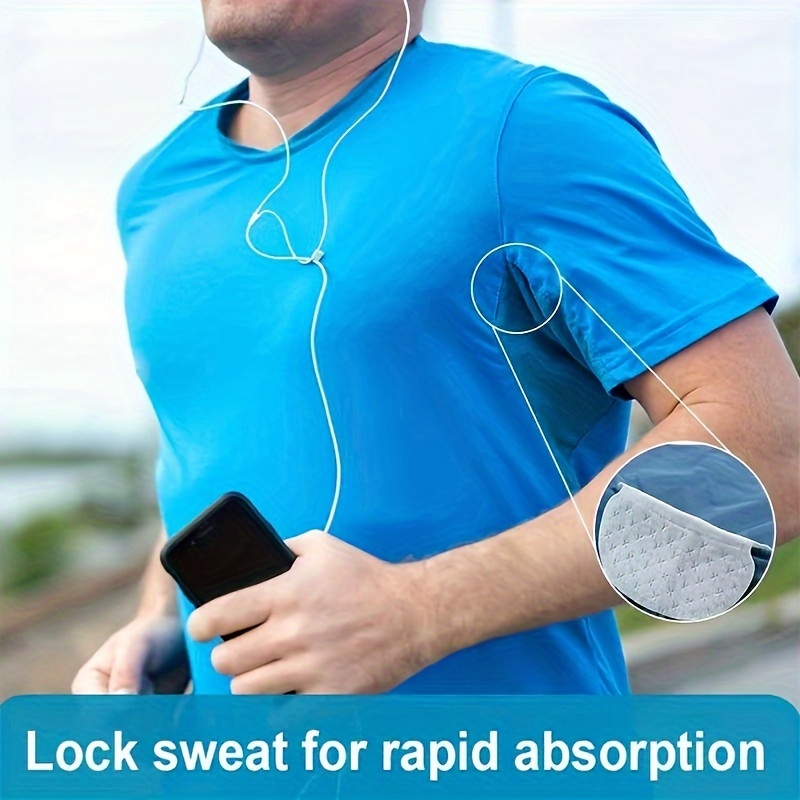 50/100pcs Disposable Armpit Sweat Pads - Heavy-Duty Odor Control, Invisible & Breathable Underarm Shields, Durable Summer Sweat Absorbers for Men & Women, White (50 or 100pcs) - Easy to Use, Lightweight for Gym, Travel,