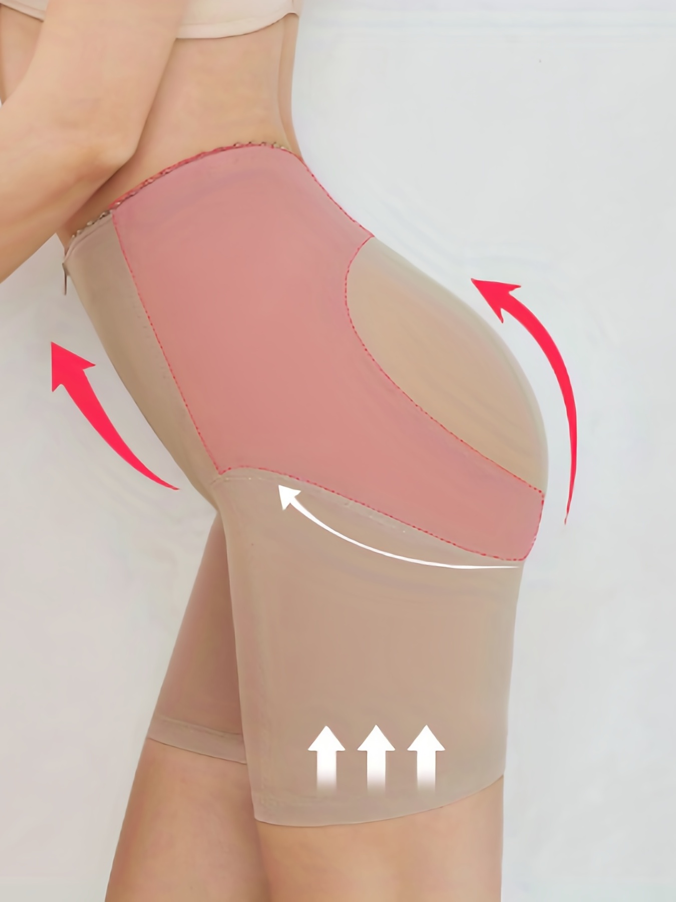 Tummy Control Shapewear Shorts - High Waisted Panties for Women