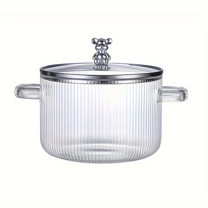 Glass Stockpot Glass Pots For Cooking High Borosilicate - Temu