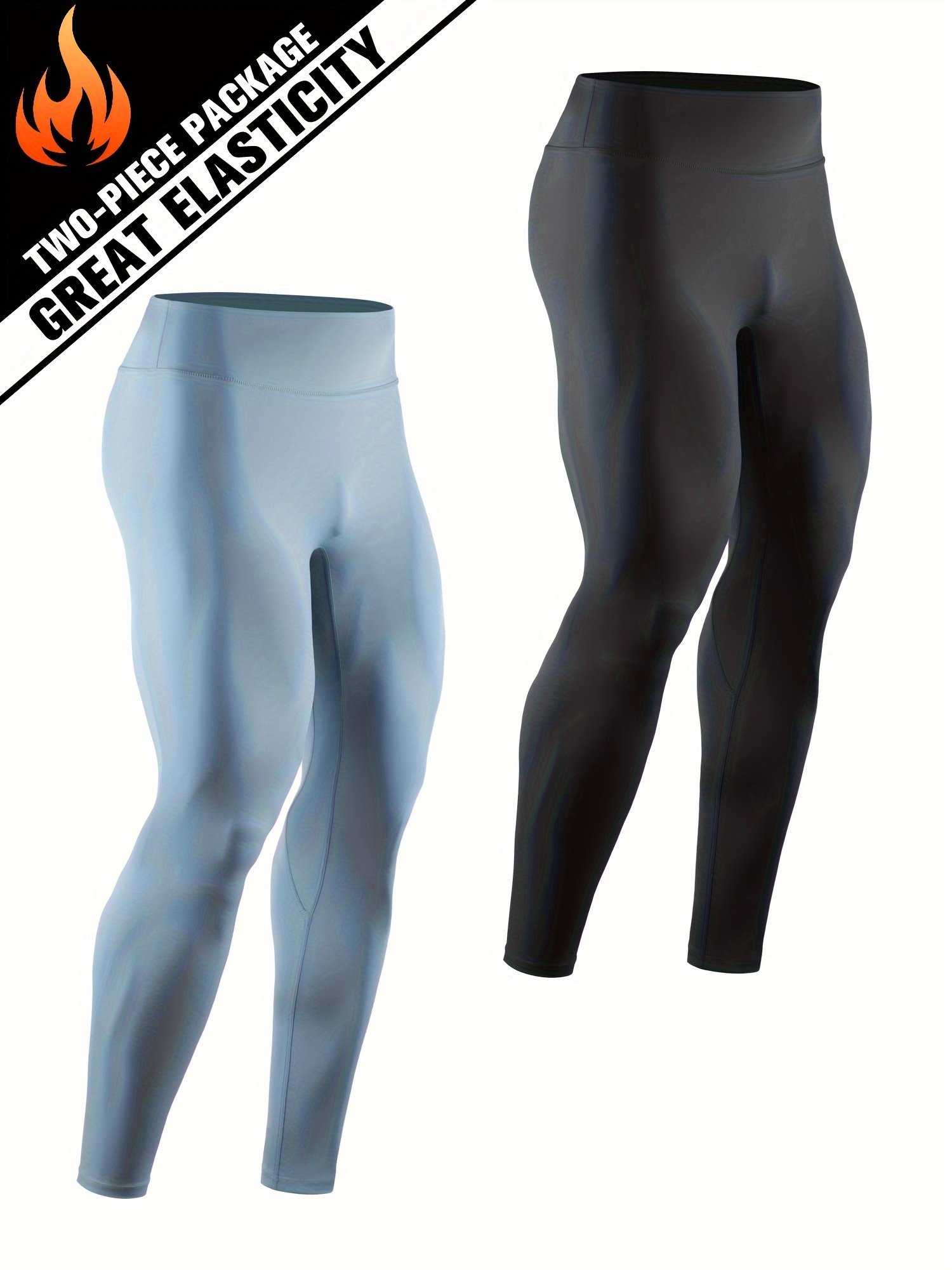 Men's Oil Glossy Compression Pants Shiny Stretchy Workout - Temu