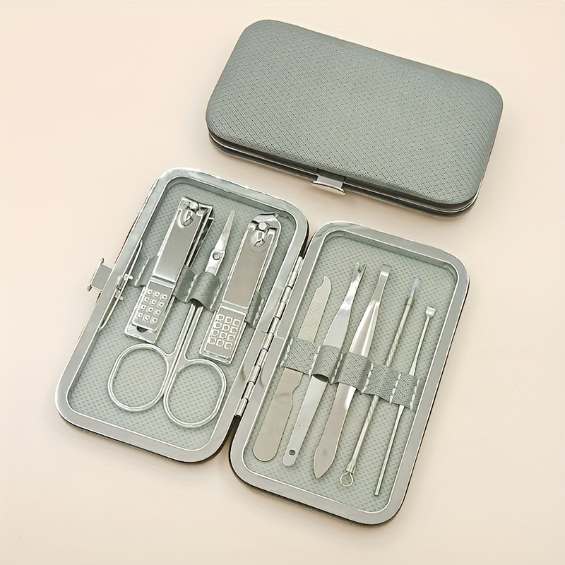 Nail Clipper Manicure Set 1 Stainless Steel Professional - Temu Mexico