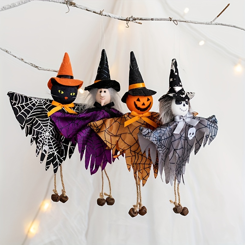 6 Piezas Decoraciones De Vasos De Fiesta De Halloween - Gafas De Papel  Negras De Gato, Calabaza, Fantasma Para Disfraz Y Accesorios De Fotomatón, Mode de Mujer