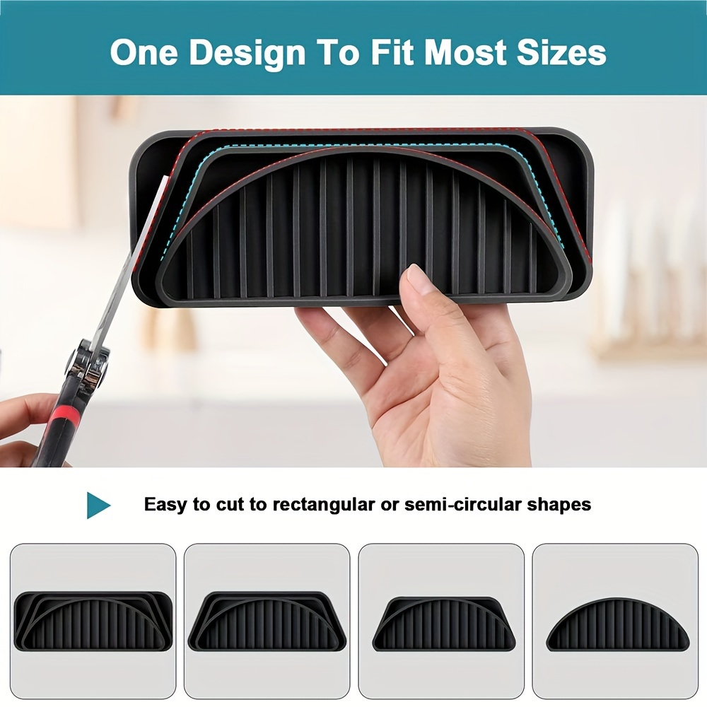 Refrigerator Drip Tray Catcher Fridge Drip Tray Water Dispenser Silicone Pan  for Drainage 