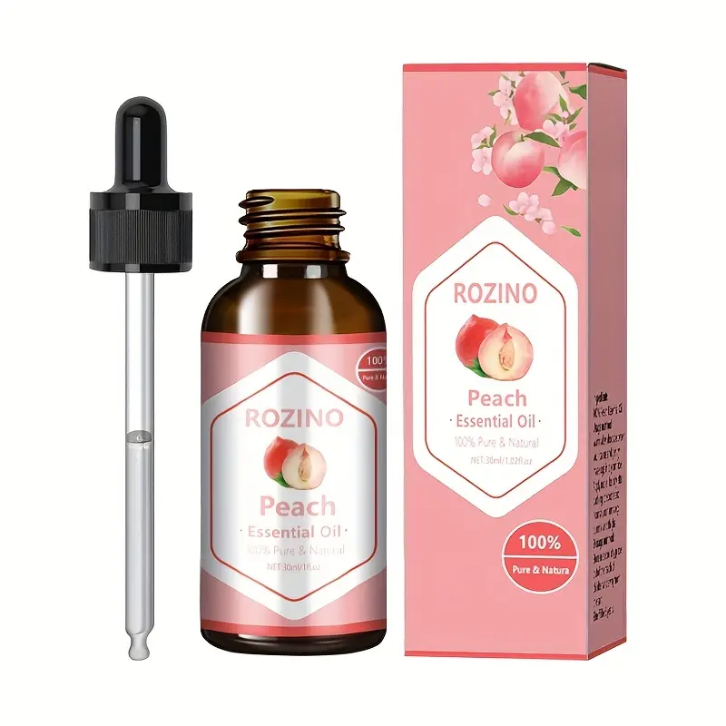 Peach Essential Oil, 100% Pure Essential Oil, Suitable For Face, Body And  Hair, Used For Massage, Skin Care, Scraping, Bathing, And Relaxing  Essential Oil Of Diffuser - Temu Romania