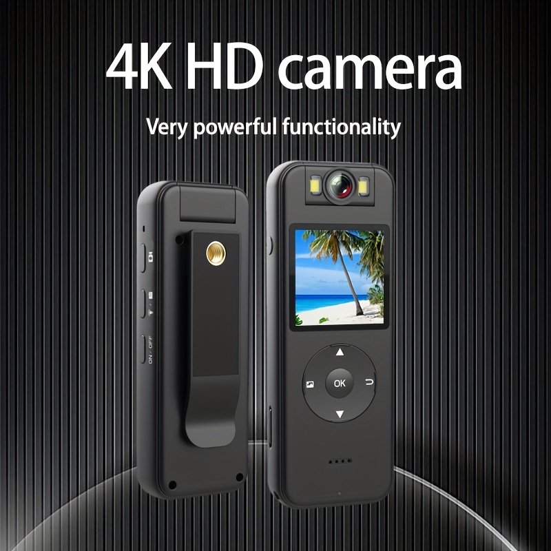 Videoregistratore indossabile ad alta definizione con visione notturna per  le forze dell'ordine - Mini telecamera indossabile