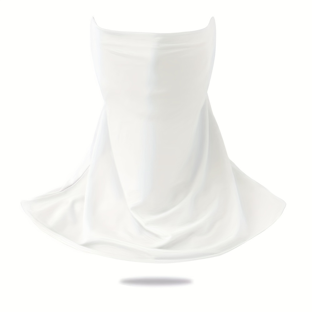Sunscreen Mask Breathable Veil Ice Silk Face Mask UV Protection Neck Gaiter