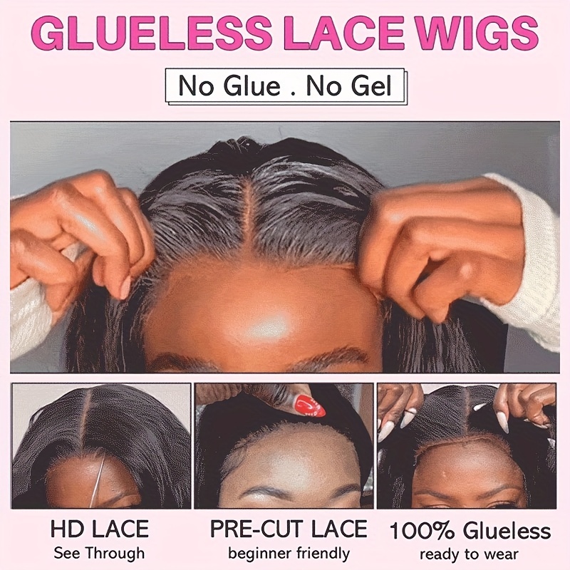 Glueless Deep Weave Bob Wigs Human Hair Preplucked Wear And - Temu