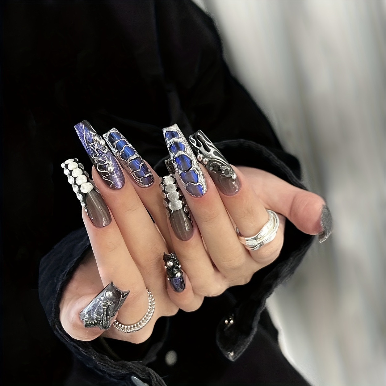 Punk Nails - Temu