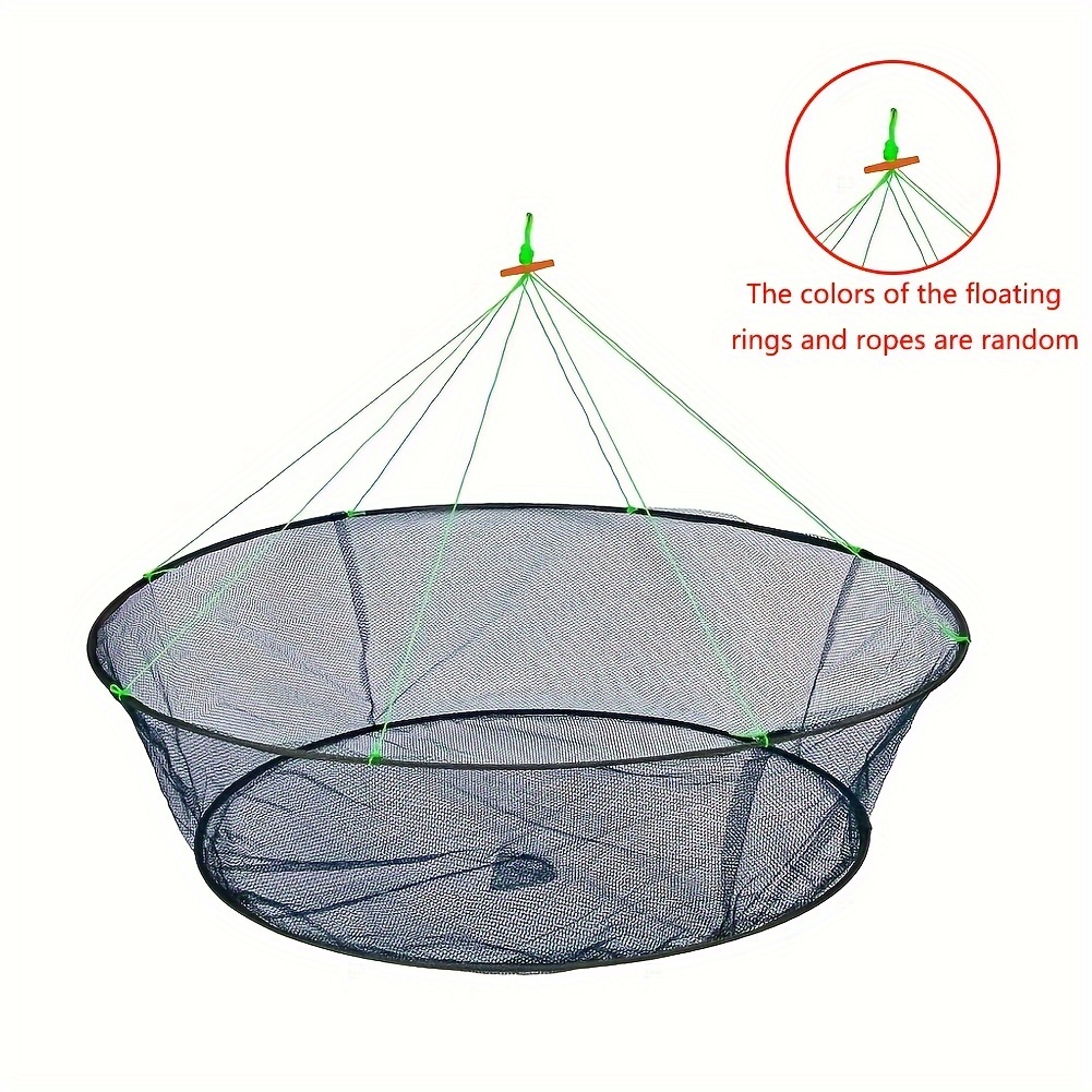 Portable Folding Crab Net - Perfect For Outdoor Fishing, Shrimping, And  Crabbing - Durable And Convenient Fishing Gear