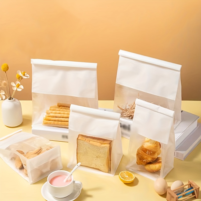 Transparent Sandwich Bags For Baked Triangular Cakes And Bread - Disposable  Packaging For Home Kitchen Supplies - Temu