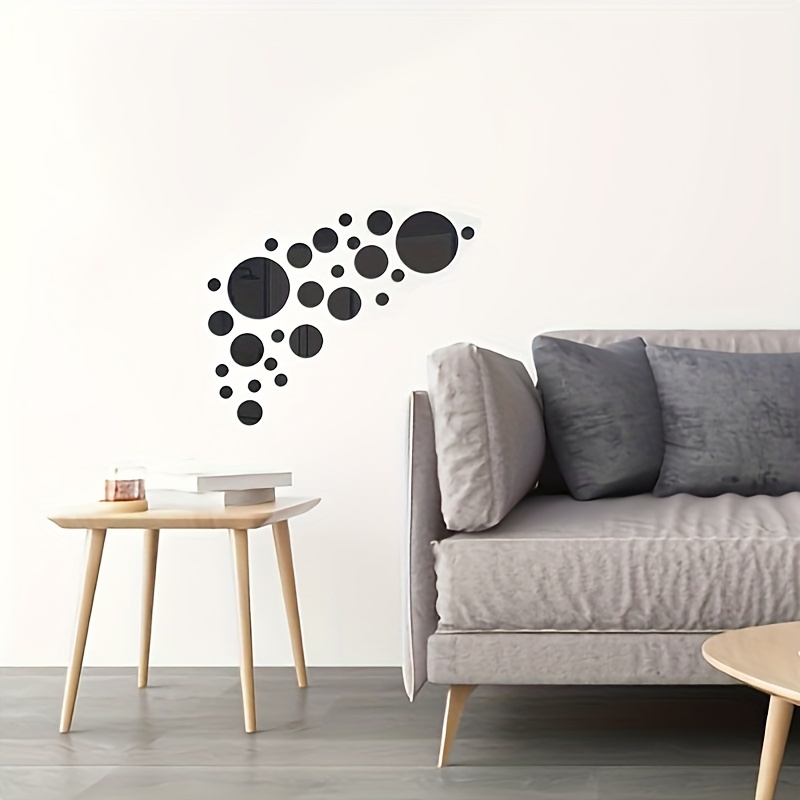 3D Three Dimensional Crystal Acrylic Wall Stickers