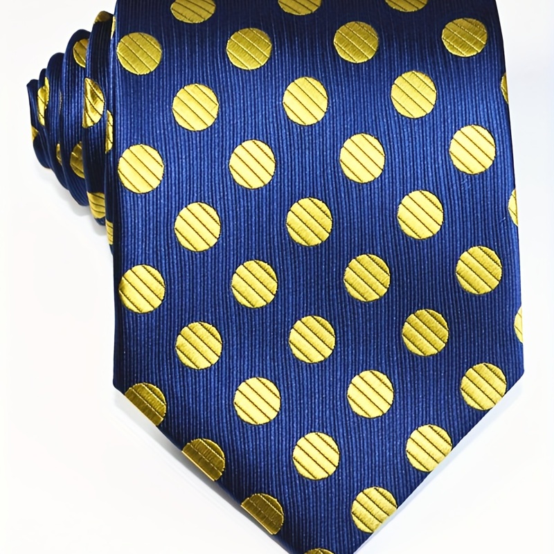 Men's Classic Polka Dots Tie Necktie for Business Wedding
