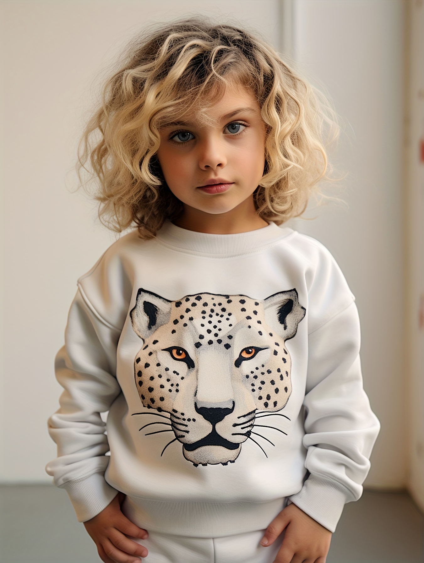 Pullover Per Bambini Cartoon Wolf Design Felpa Casual Top Per Bambine/ ragazzi, Idea Regalo Per Le Vacanze Di Natale - Temu Italy