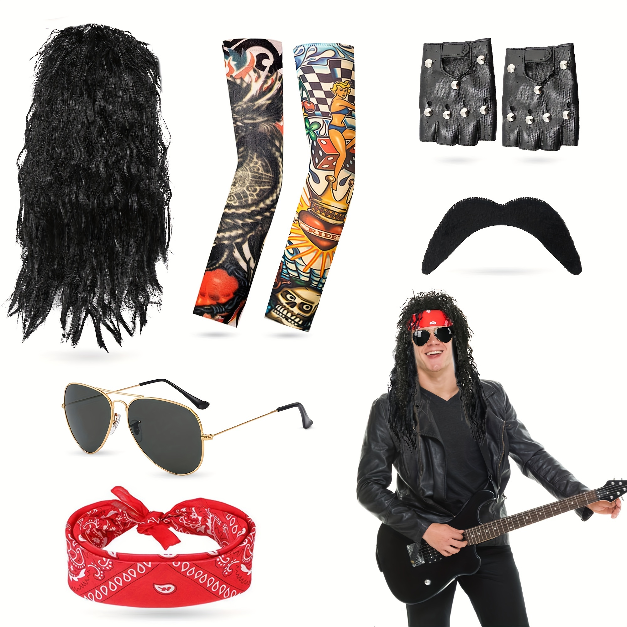 Punk Rock Accessories - Temu