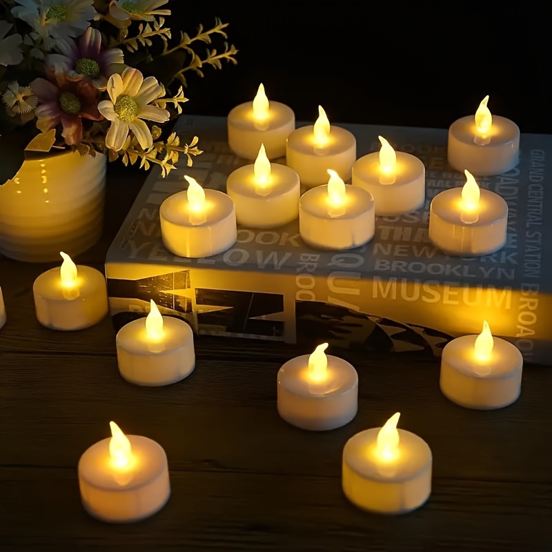 12 Piccole Candele Led A Batteria Mini Candele Senza Fiamma - Temu  Switzerland