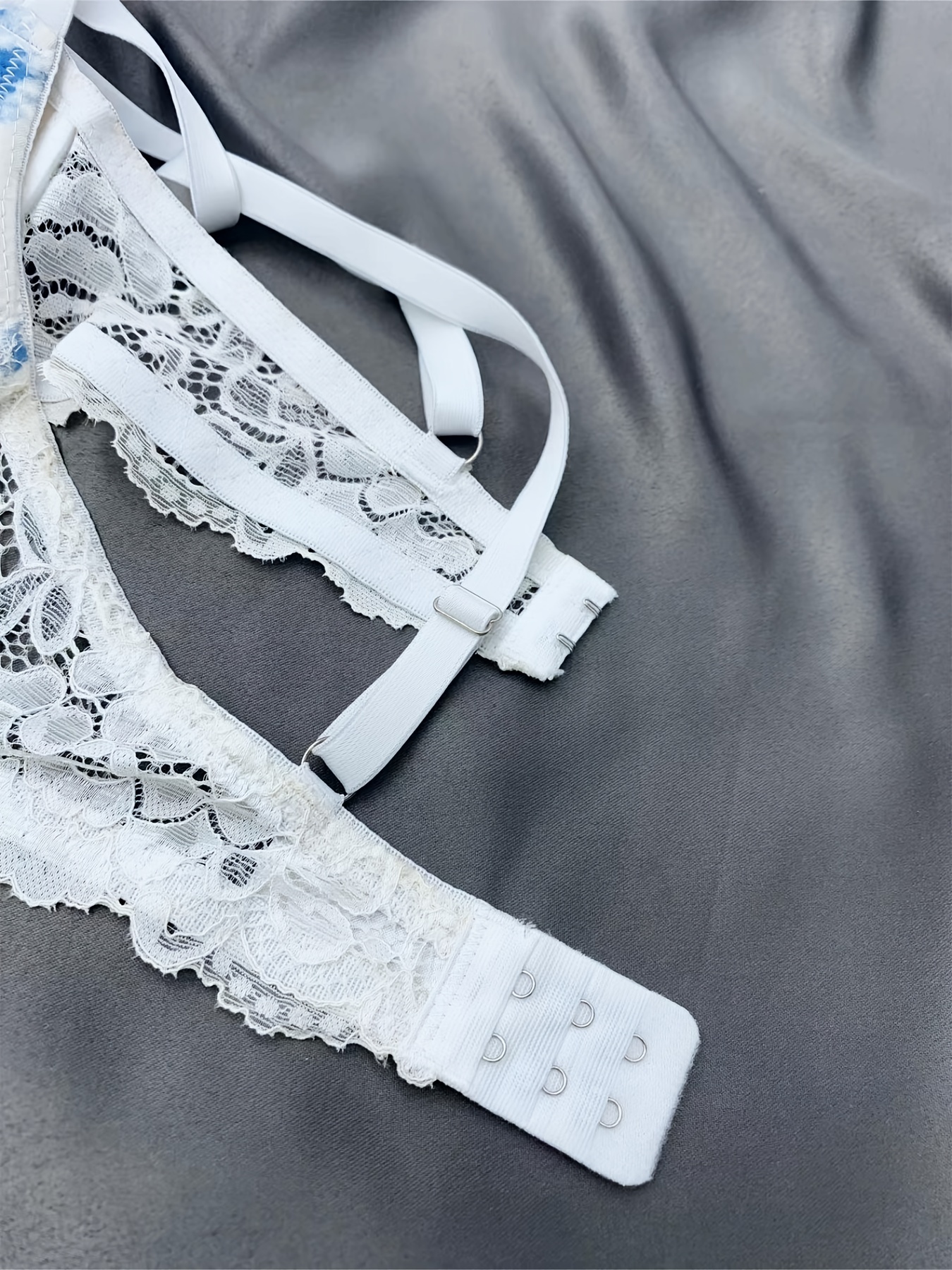 Floral Lace Women Bra Set Push Up Wireless Underwear Set Girls