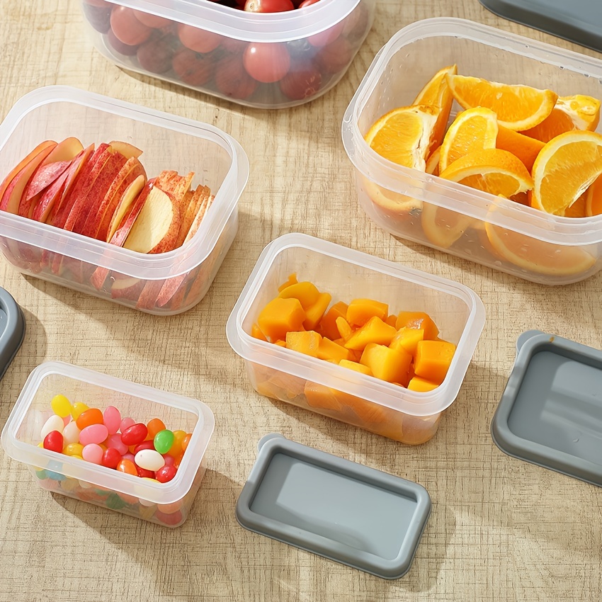 Food Storage Containers With Lids Airtight, Mini Square Fresh Keeping Box,  Freezer Microwave Food Storage Box, Dishwasher Safe, Kitchen Accessaries -  Temu