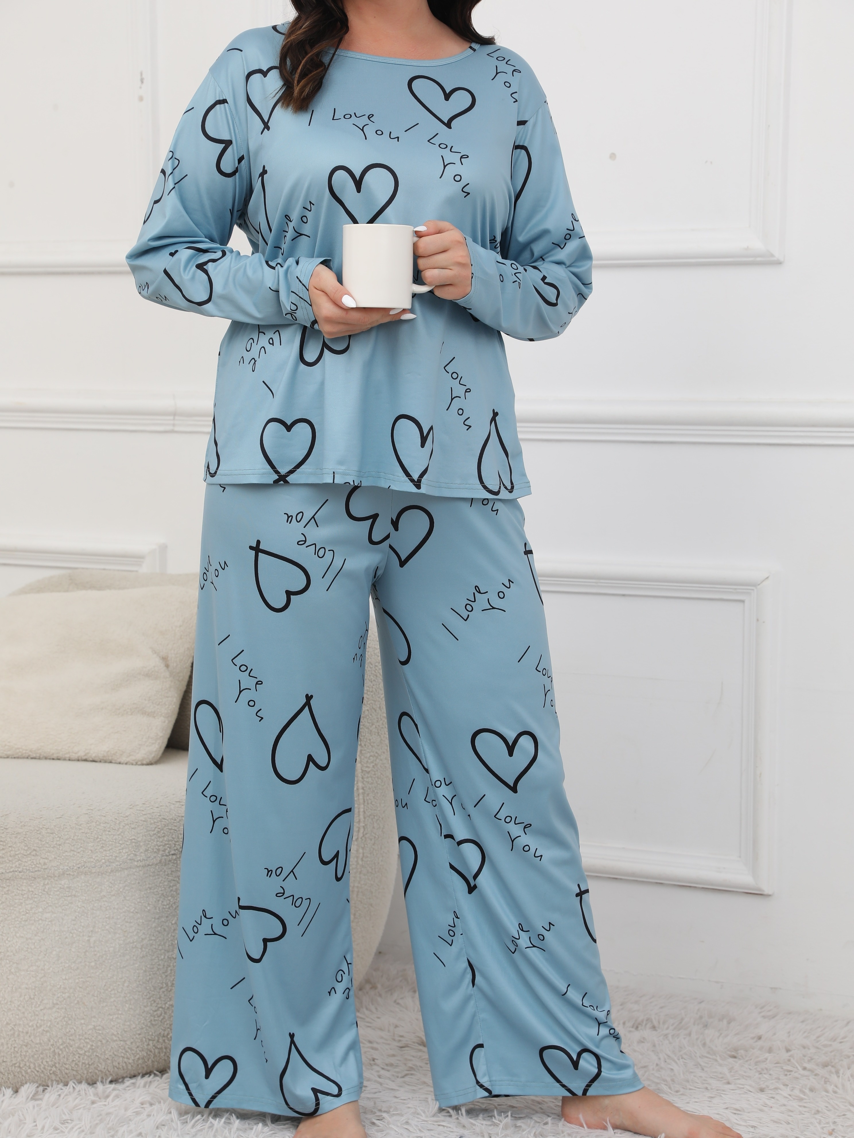 Love to lounge fleece pyjamas hot sale