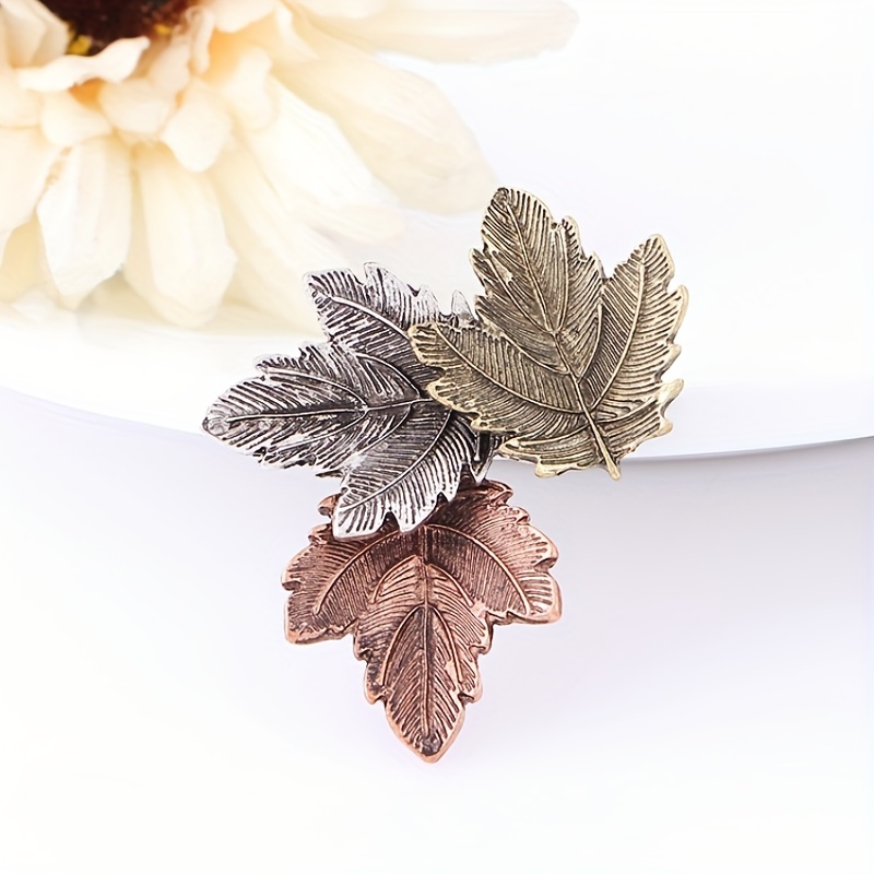 Leaf Brooch, High-End Leaf Design Accessory