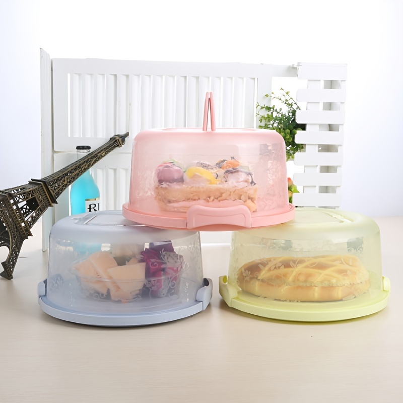 Portable Cake Box Dustproof Anti-smear Cake Storage Box