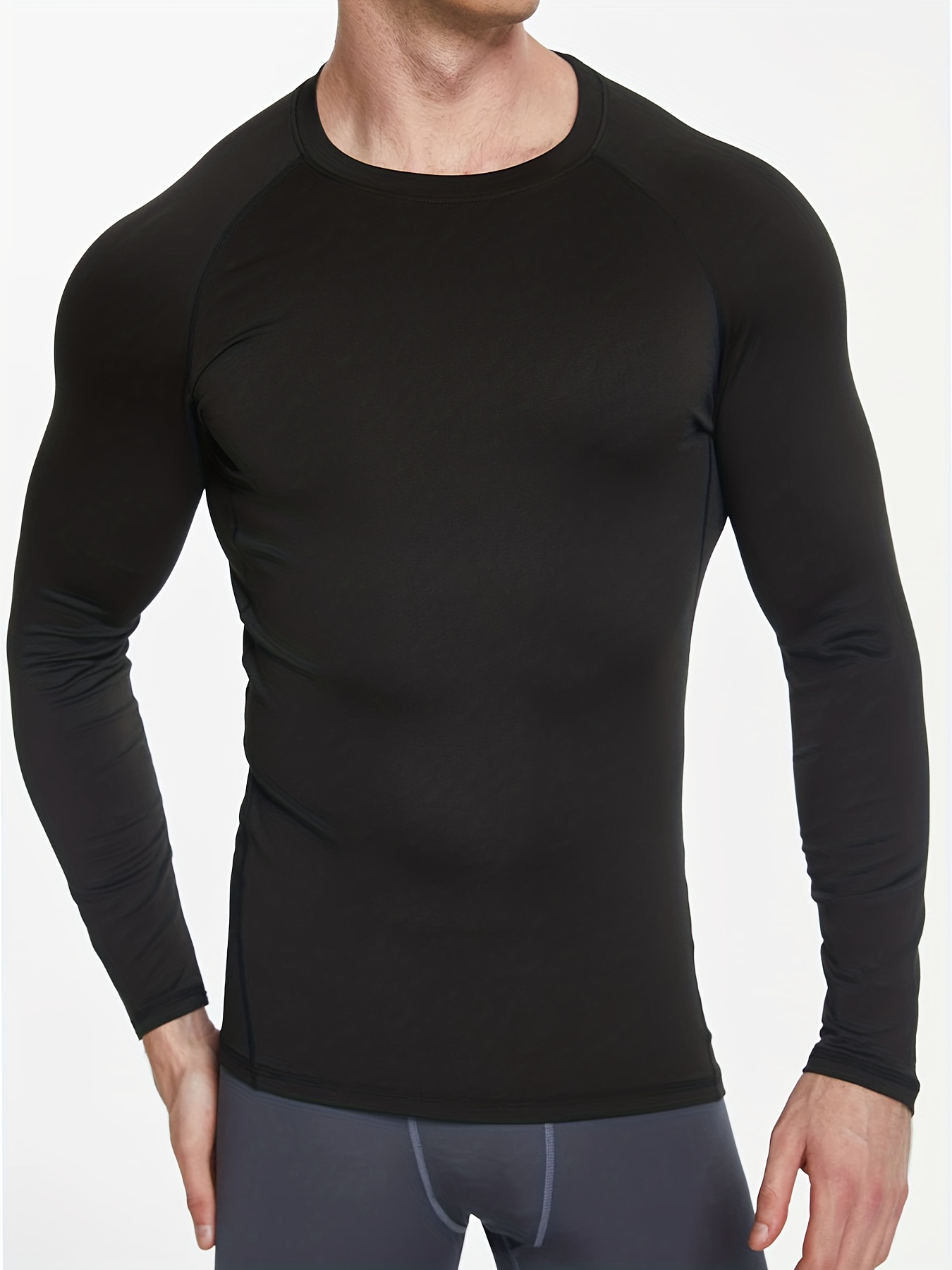 Men's Compression Top  Black & Quick Dry & Workout Shirts - SUMARPO –  SUMARPO_EU